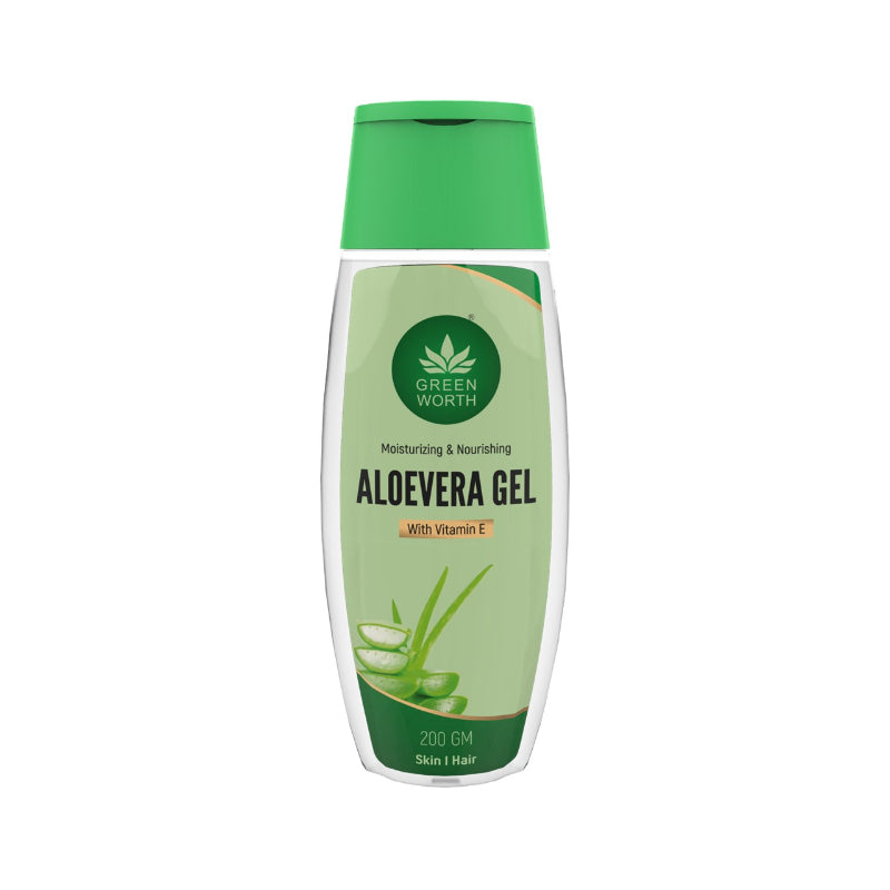 GREEN WORTH Pure Aloe Vera Gel 200 gm