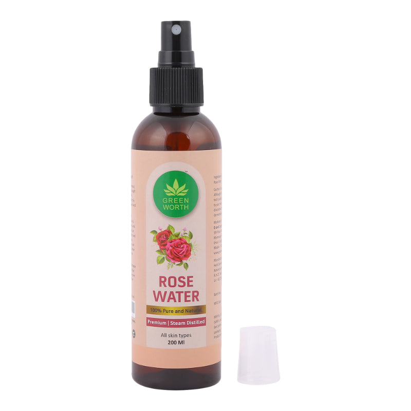 GREENWORTH Pure and Nautral Rose Water